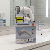 Electric Cleaning Brush With Multiple Attachments