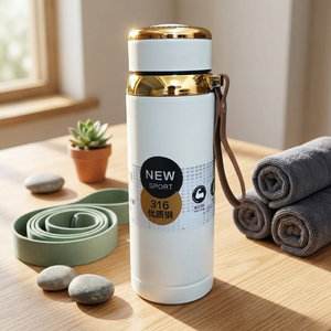 1000ml Matte Stainless Steel Bottle