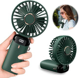 Digital Display Portable Mini Fan – 5-in-1 Multipurpose USB-C
