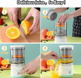 Portable USB Rechargeable Citrus Juicer
