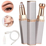 2-in-1 Flawless Facial Hair Remover & Eyebrow Trimmer | USB Rechargeable,