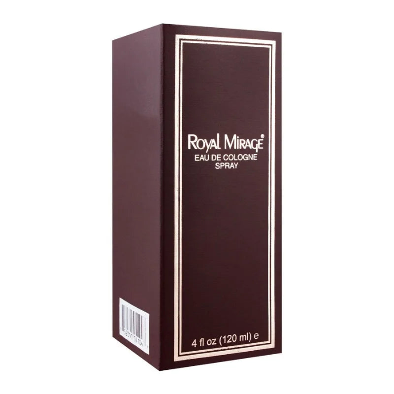 Royal Mirage Eau De Cologne Spray 120ml